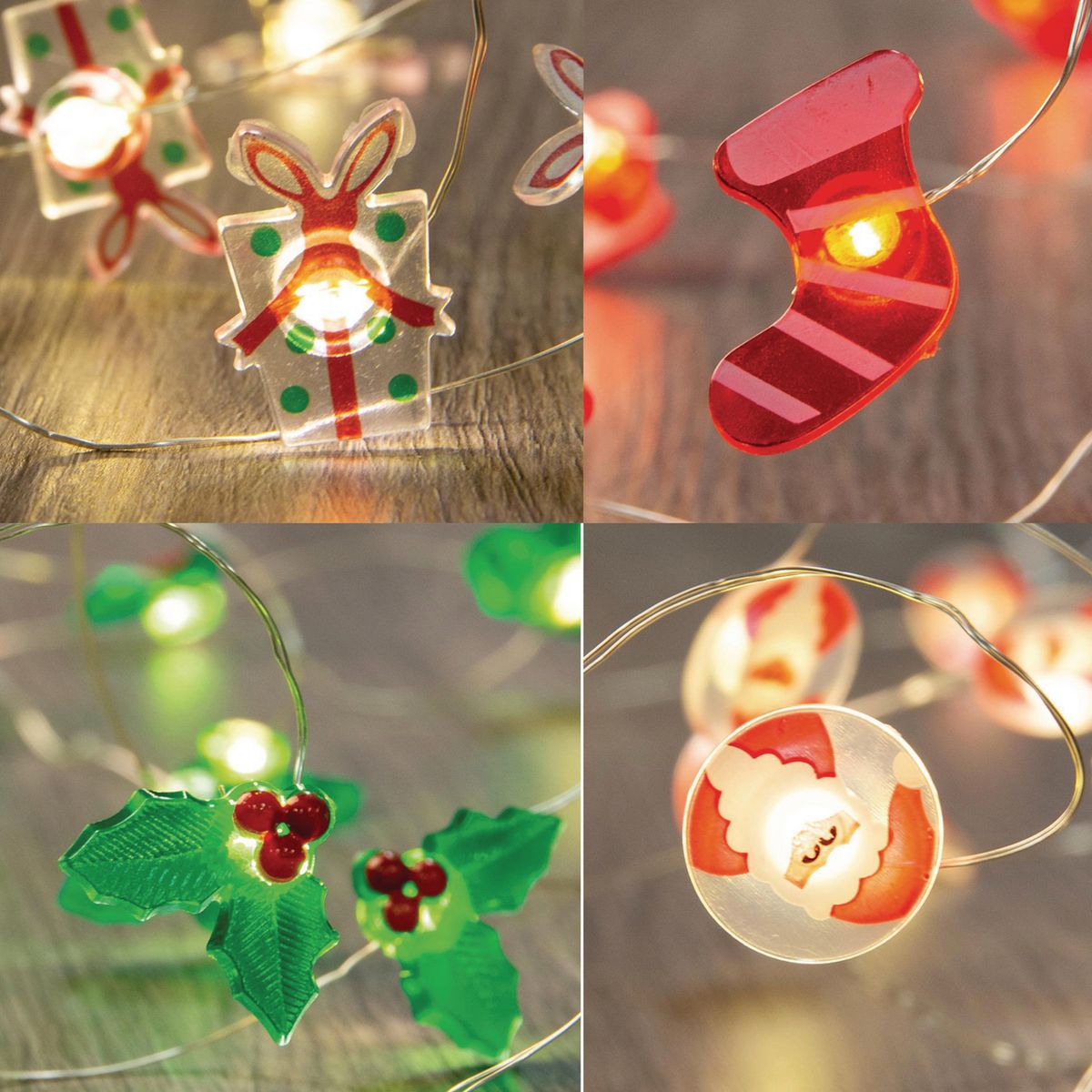 DEAR SANTA - Luces Led Navidad 10 Luces Surtido