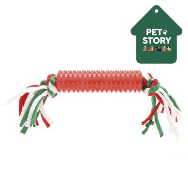 Juguete mascota 25 cm rojo verde