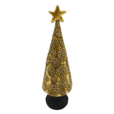 Arbol decorativo dorado 17 cm