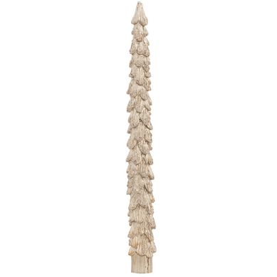 Set 2 vela cena dorada 25 cm