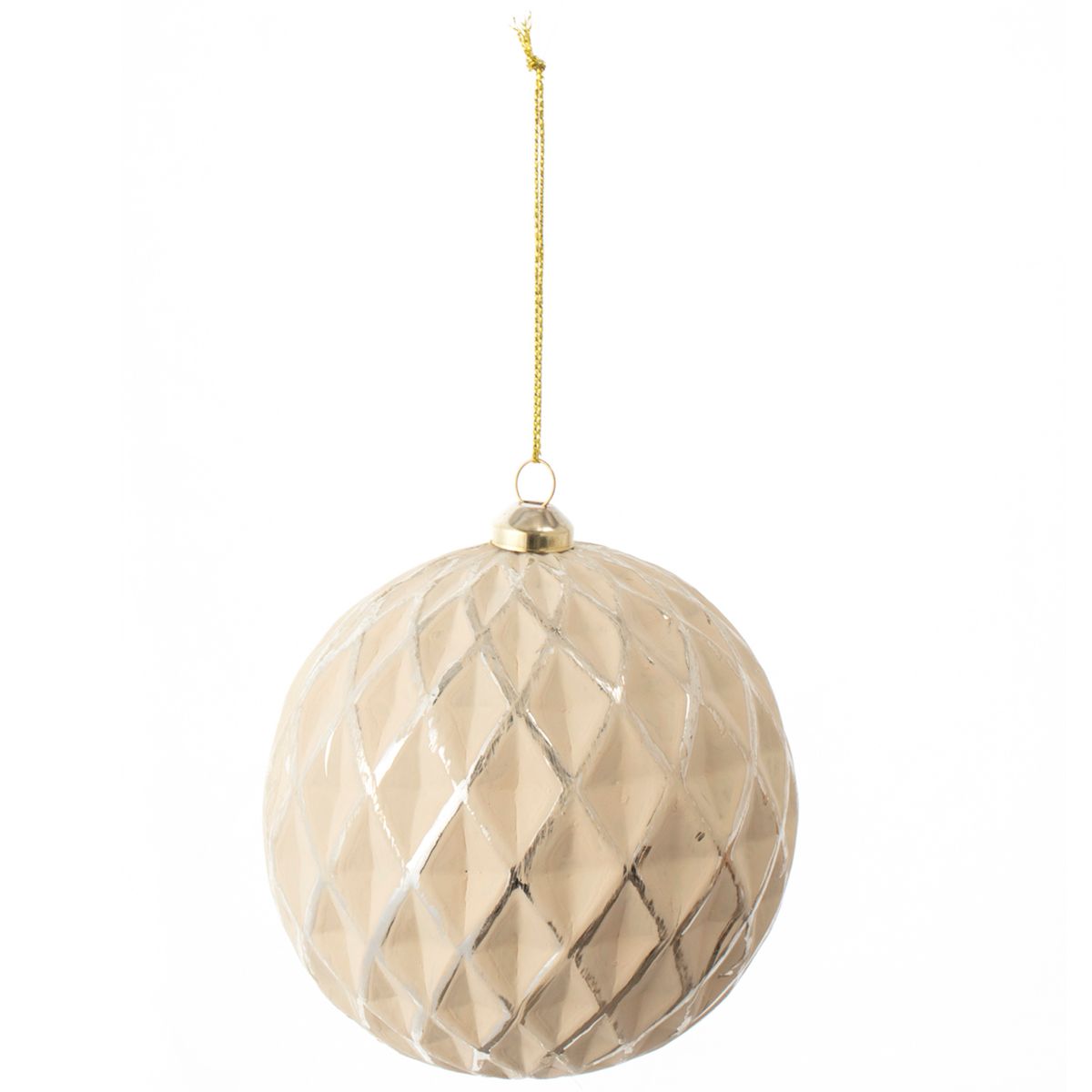 DEAR SANTA - Esfera 10 cm dorada