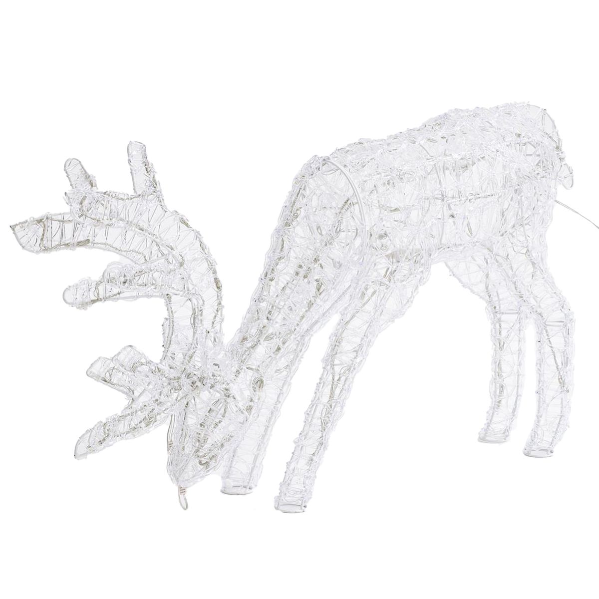 DEAR SANTA - Reno con luces 48 cm 60 l gs