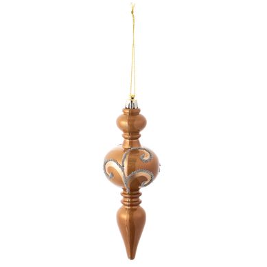 Adorno de rbol 15 cm dorado