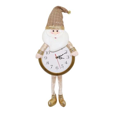 Reloj santa colgante 53 cm dorado