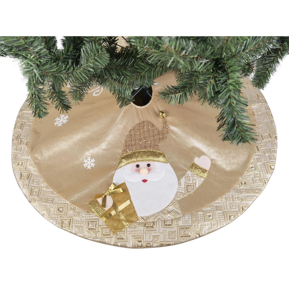 DEAR SANTA - Pie de árbol navidad 101,5 cm dorado