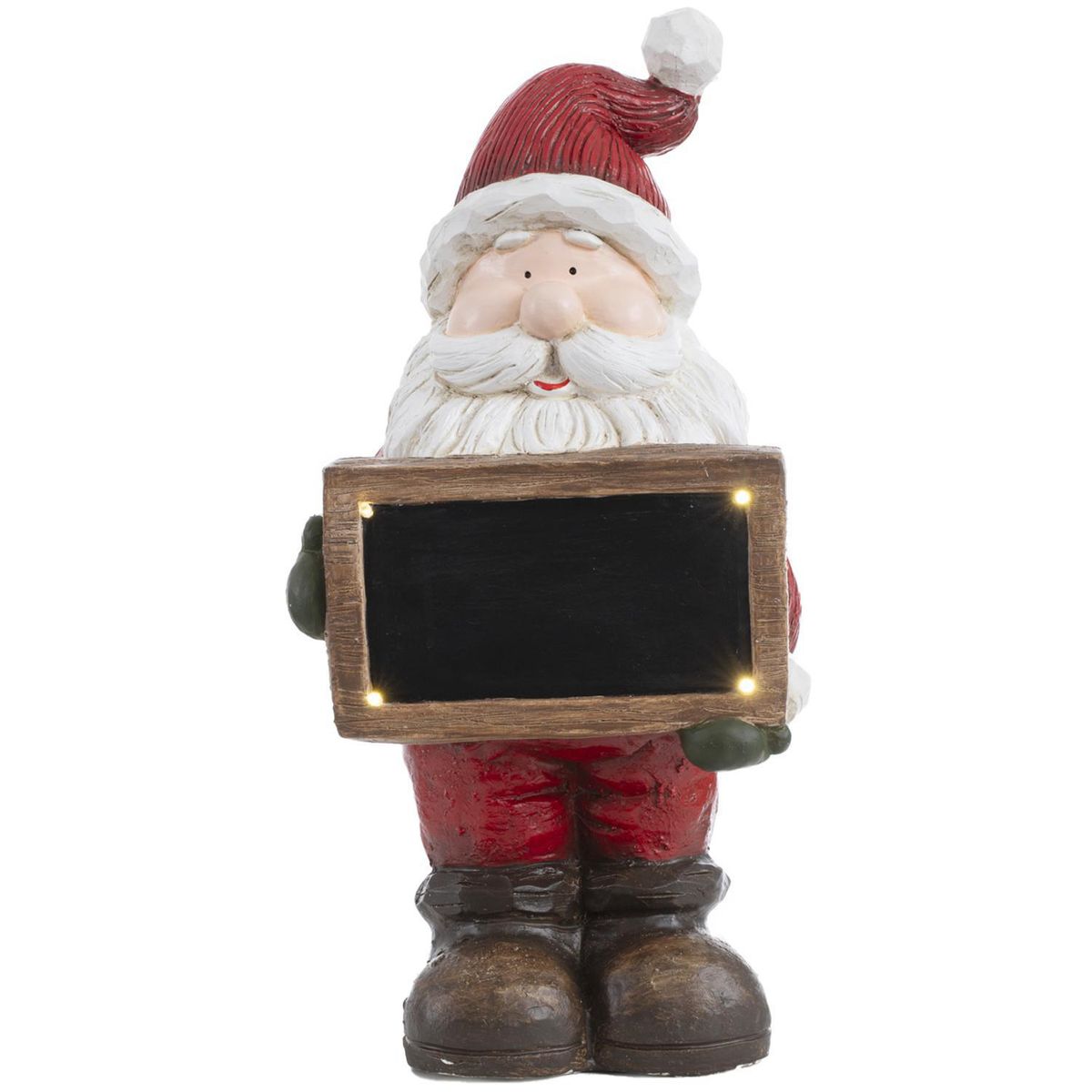 DEAR SANTA - Santa led con pizarra 55 cm