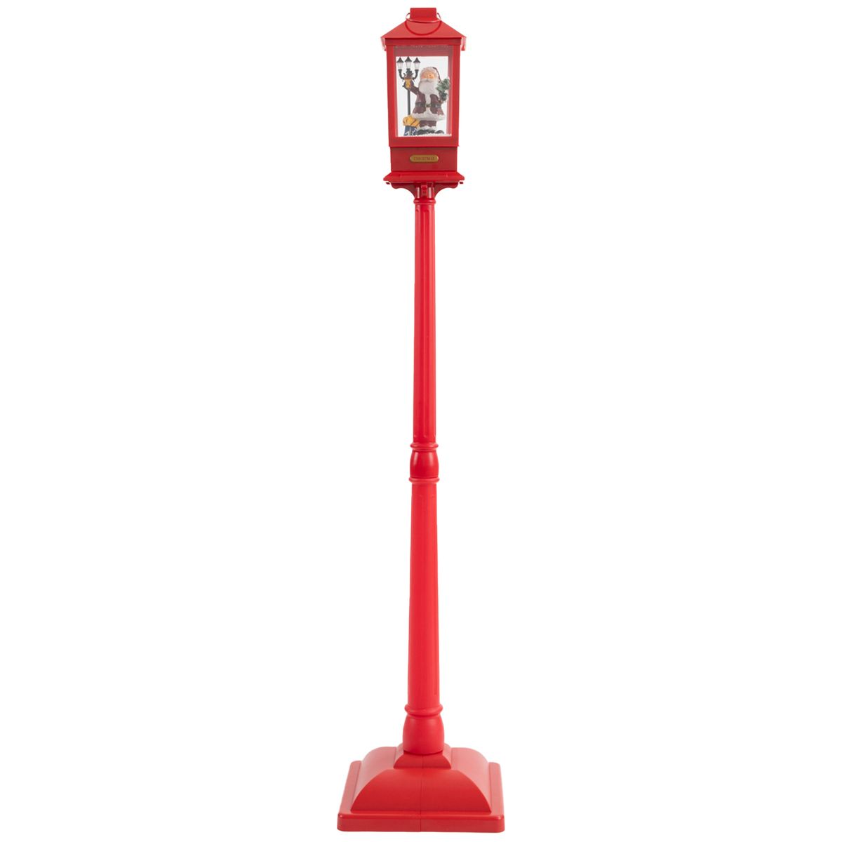 DEAR SANTA - Farol santa nieve musica 156 cm