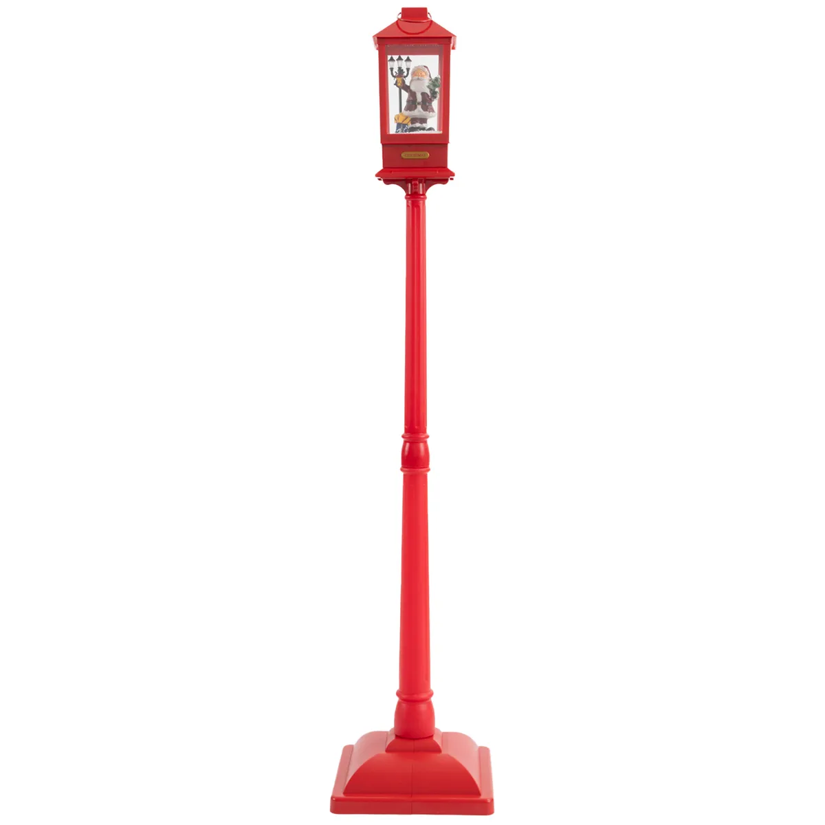 DEAR SANTA - Farol santa nieve musica 156 cm