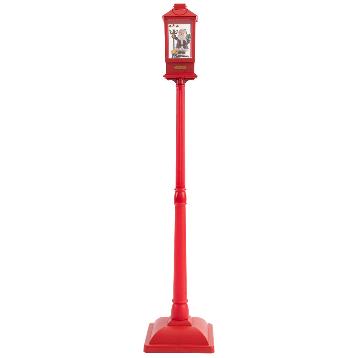 DEAR SANTA - Farol santa nieve musica 156 cm