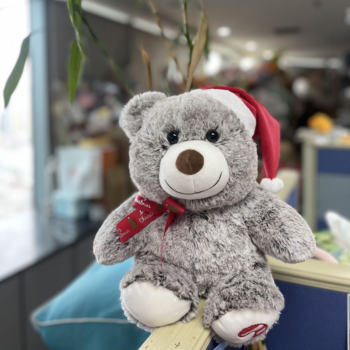 DEAR SANTA - Oso/Conejo/Perro con cinta roja surtido