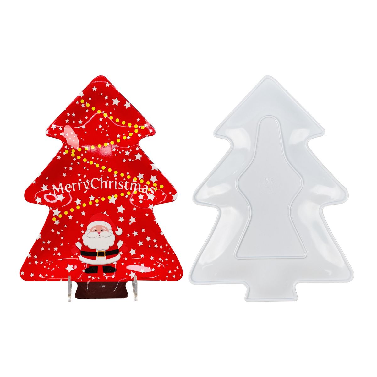 DEAR SANTA - Plato árbol navidad 32x23.5 cm