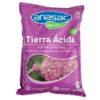Tierra Acida para Jardín 6 litros saco