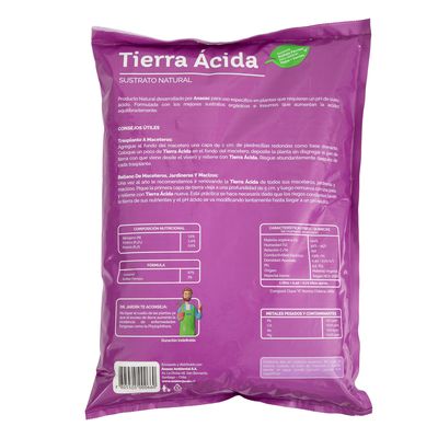 Imagen 2 del producto Tierra Acida para Jardín 6 litros saco