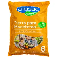 Tierra para Maceteros 6 litros saco