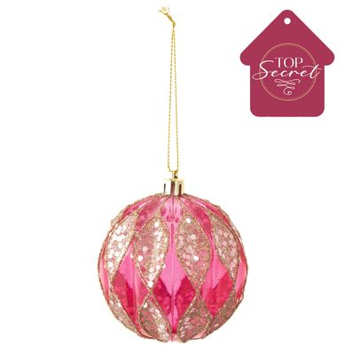 Esfera bufon 8 cm fucsia