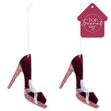 Adorno rbol Set 2 zapato 10 cm