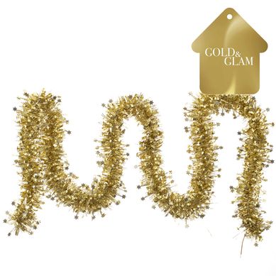 Guirnalda PVC 9x200 gold glam