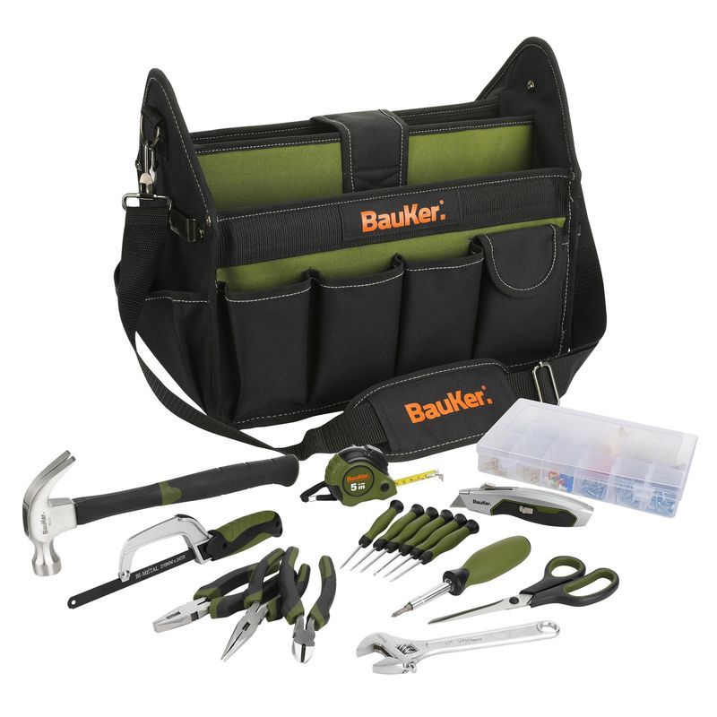 BAUKER - Maleta con 23 accesorios