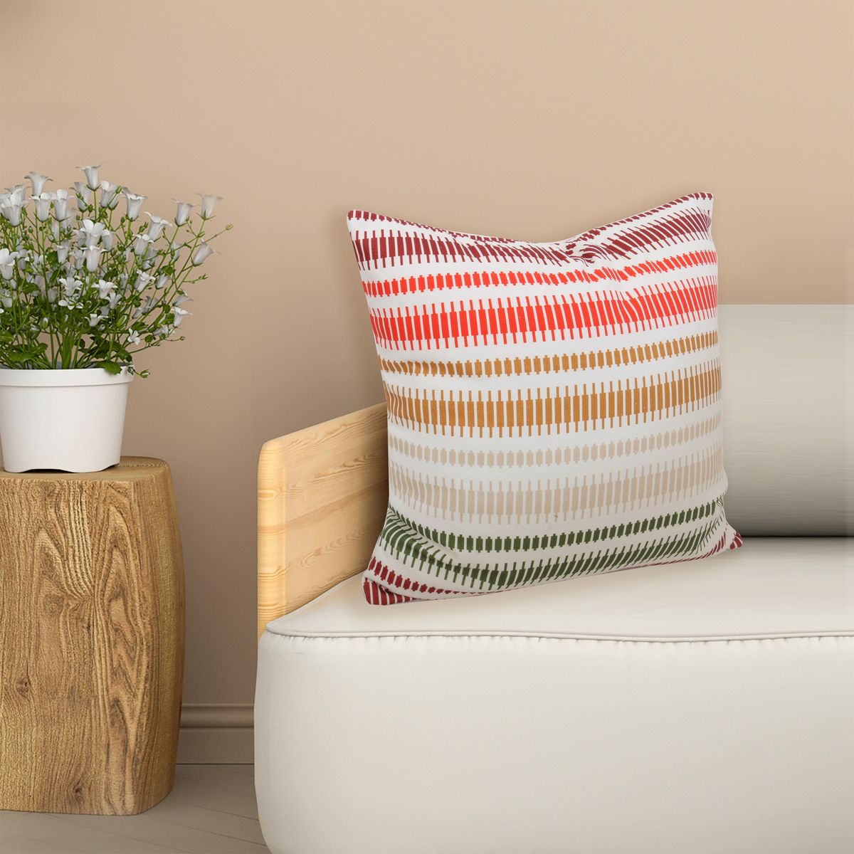 JUST HOME COLLECTION - Cojin Boho Multicolor 45x45 cm