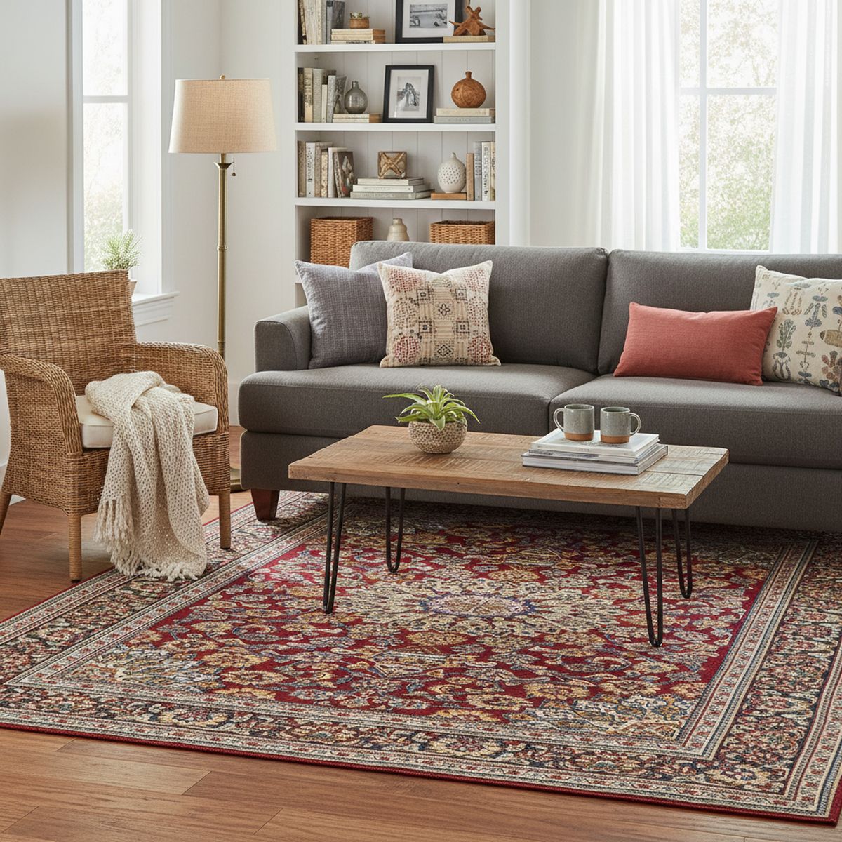 JUST HOME COLLECTION - Alfombra Exterior Goblin 120x180 cm Multicolor