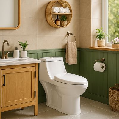 Imagen 2 del producto Sanitario One piece a Piso 20,5 cm 7 Litros Prato Blanco