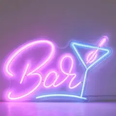 JUST HOME COLLECTION - Lámpara led neon bat bar