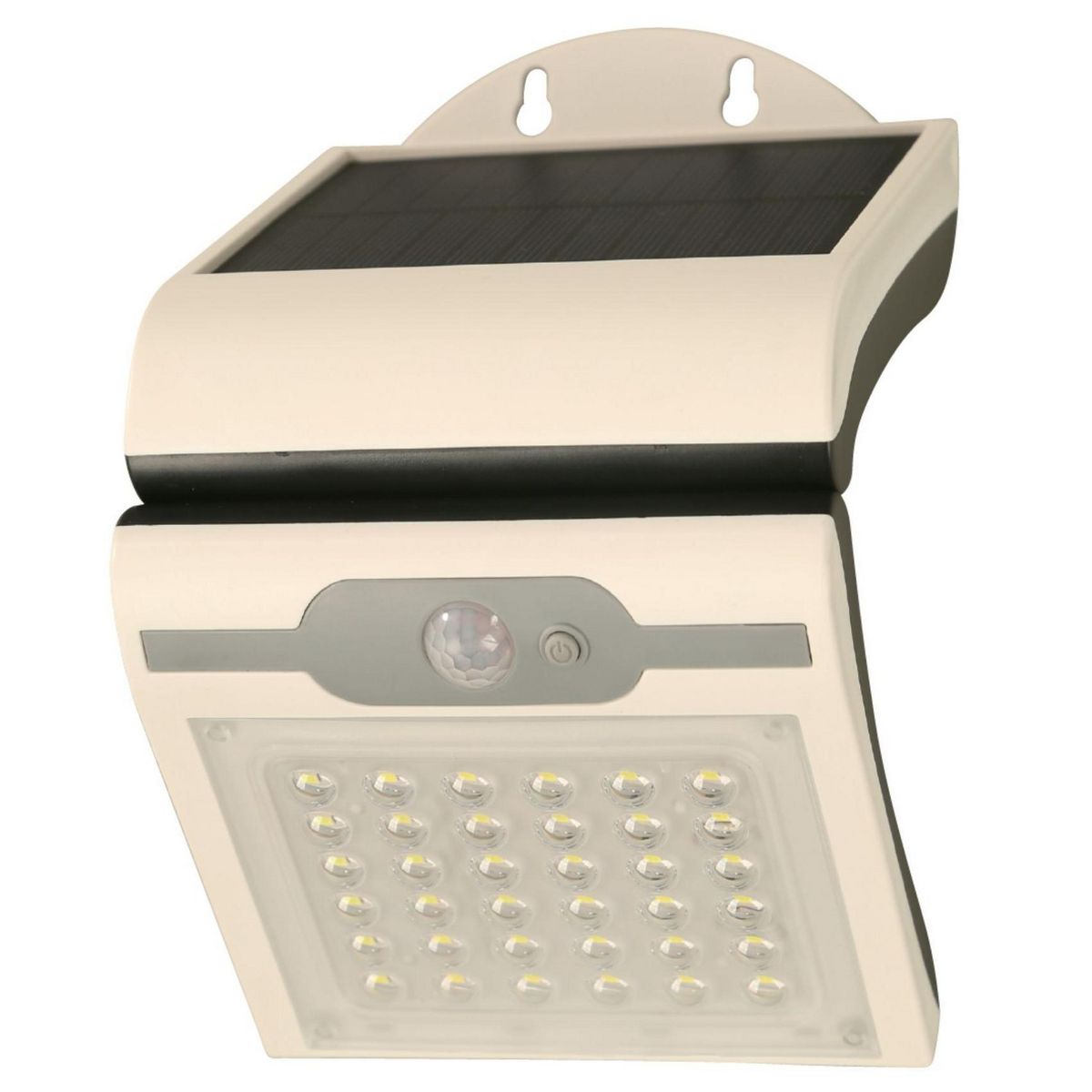 HALUX - Aplique Solar con Sensor Trío 2 W IP 44 200 lm Luz Cálida