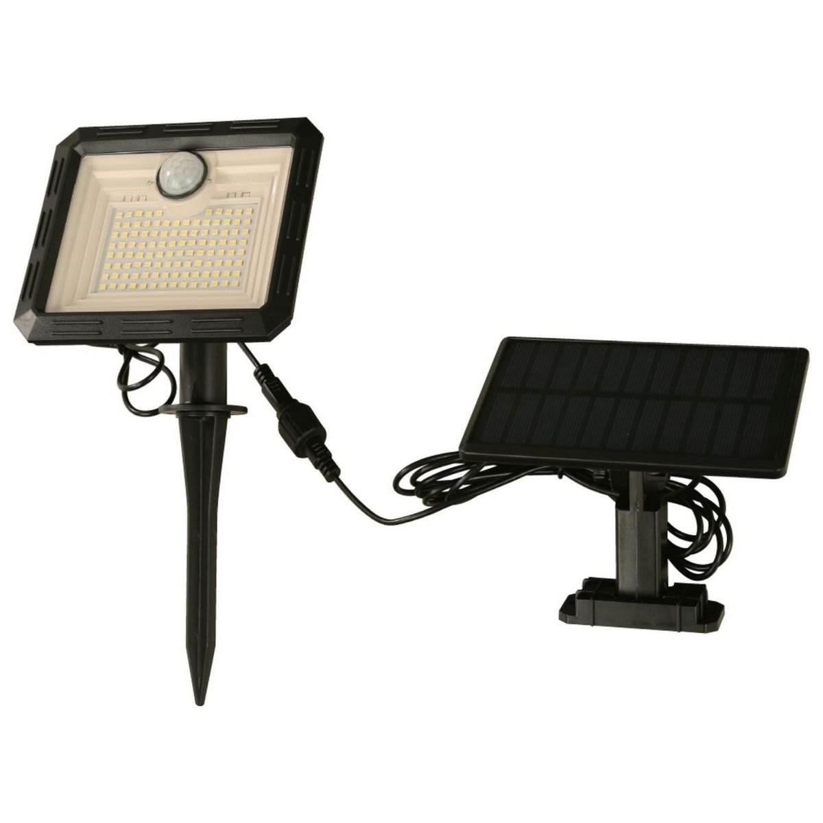 HALUX - Estaca Solar con Panel móbil IP44 300 lúmenes Luz Fría