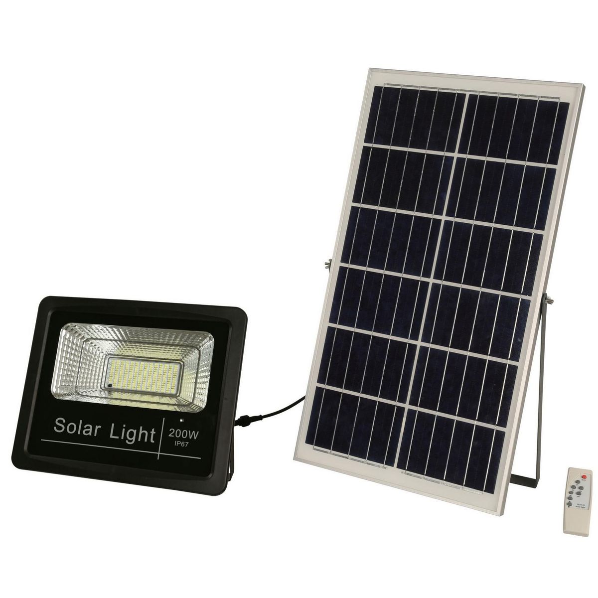 HALUX - Reflector Solar 10 W IP 65 1500 lm Luz Fría