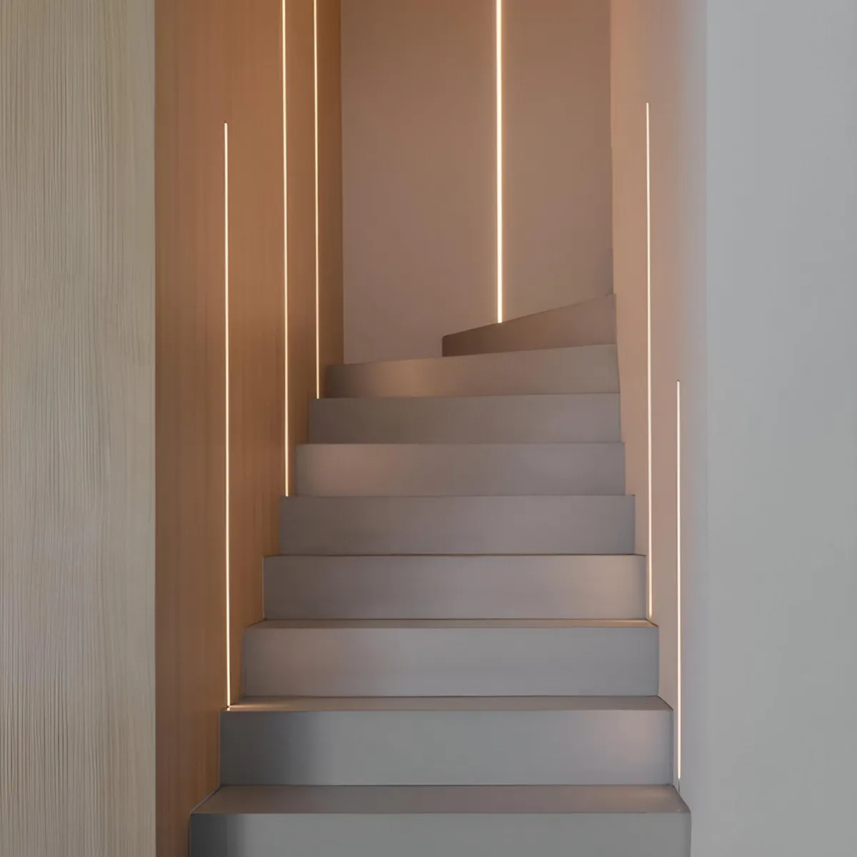 DAIRU - Kit Perfil Aluminio Blanco 2m