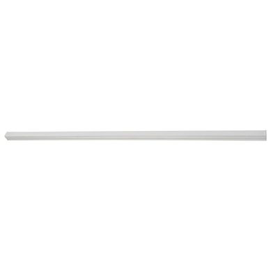 Perfil Sobreponer Aluminio 1m Plateado