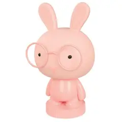 JUST HOME COLLECTION - Lámpara Mesa Infantil Conejo Rosa