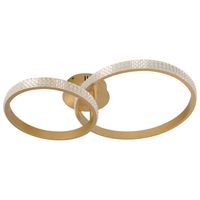 Lámpara Techo Metal Amarillo