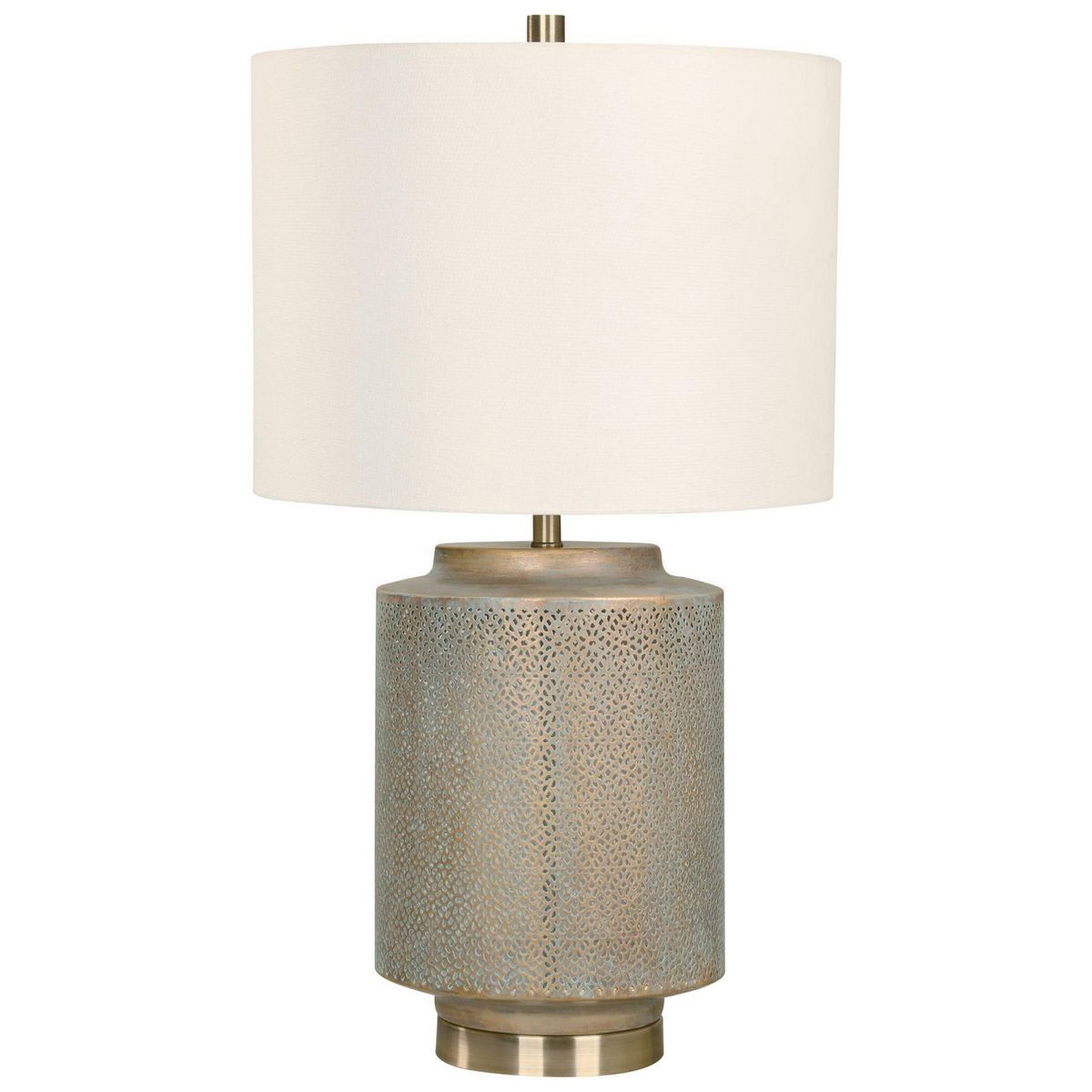 JUST HOME COLLECTION - Lámpara Mesa Verdi Multicolor 38x68 cm