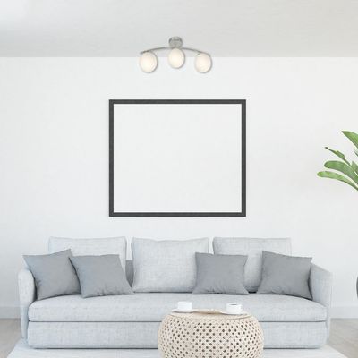 Imagen 2 del producto Lámpara Techo Cristal Blanco