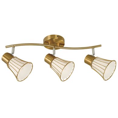 Barra Norton 3 Luces E27 Dorado