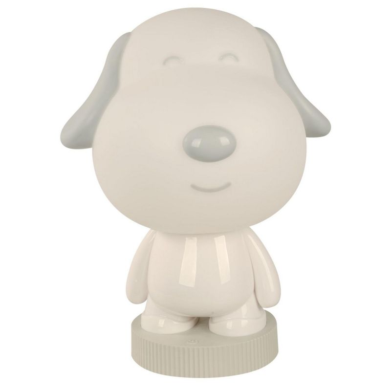 JUST HOME COLLECTION - Lámpara Mesa Led Perro Blanco 2.5 W 23x29 cm