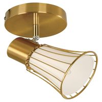 Aplique Interior Norton Blanco Bronce