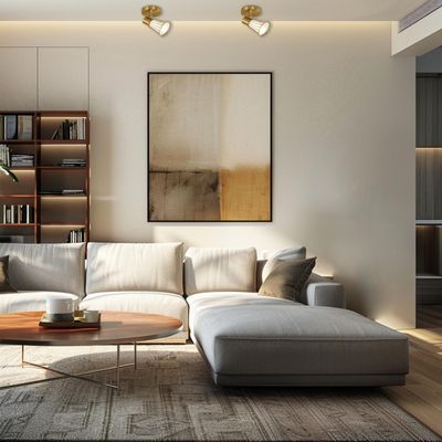 Imagen 2 del producto Aplique Interior Norton Blanco Bronce