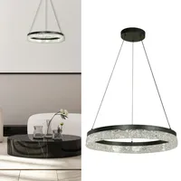 Lámpara Colgante Metal Negro