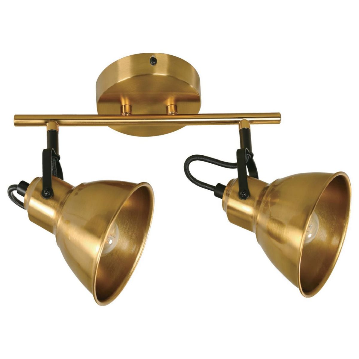 JUST HOME COLLECTION - Barra Led Bronce Café 33 cm