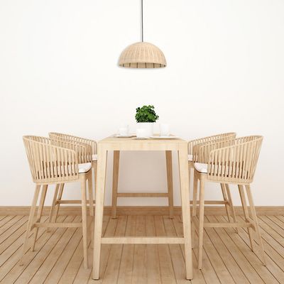 Imagen 2 del producto Lámpara Colgante Ratán Negro