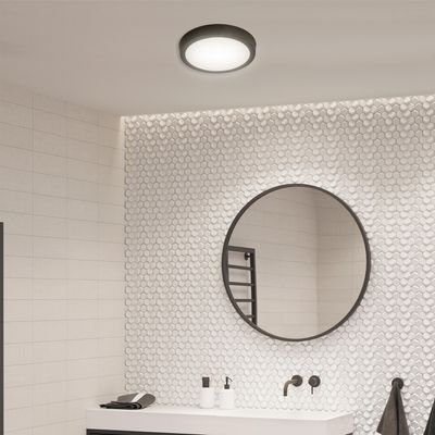 Imagen 2 del producto Plafón Led Manzoni Plástico Negro