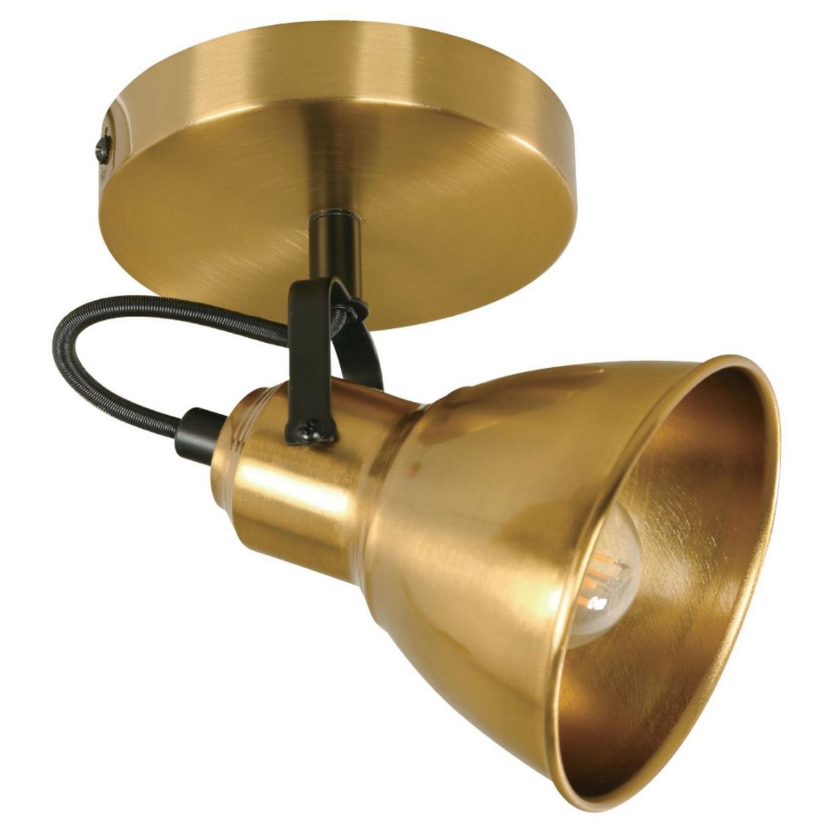 JUST HOME COLLECTION - Apliqué Parione Bronce Café 12 cm