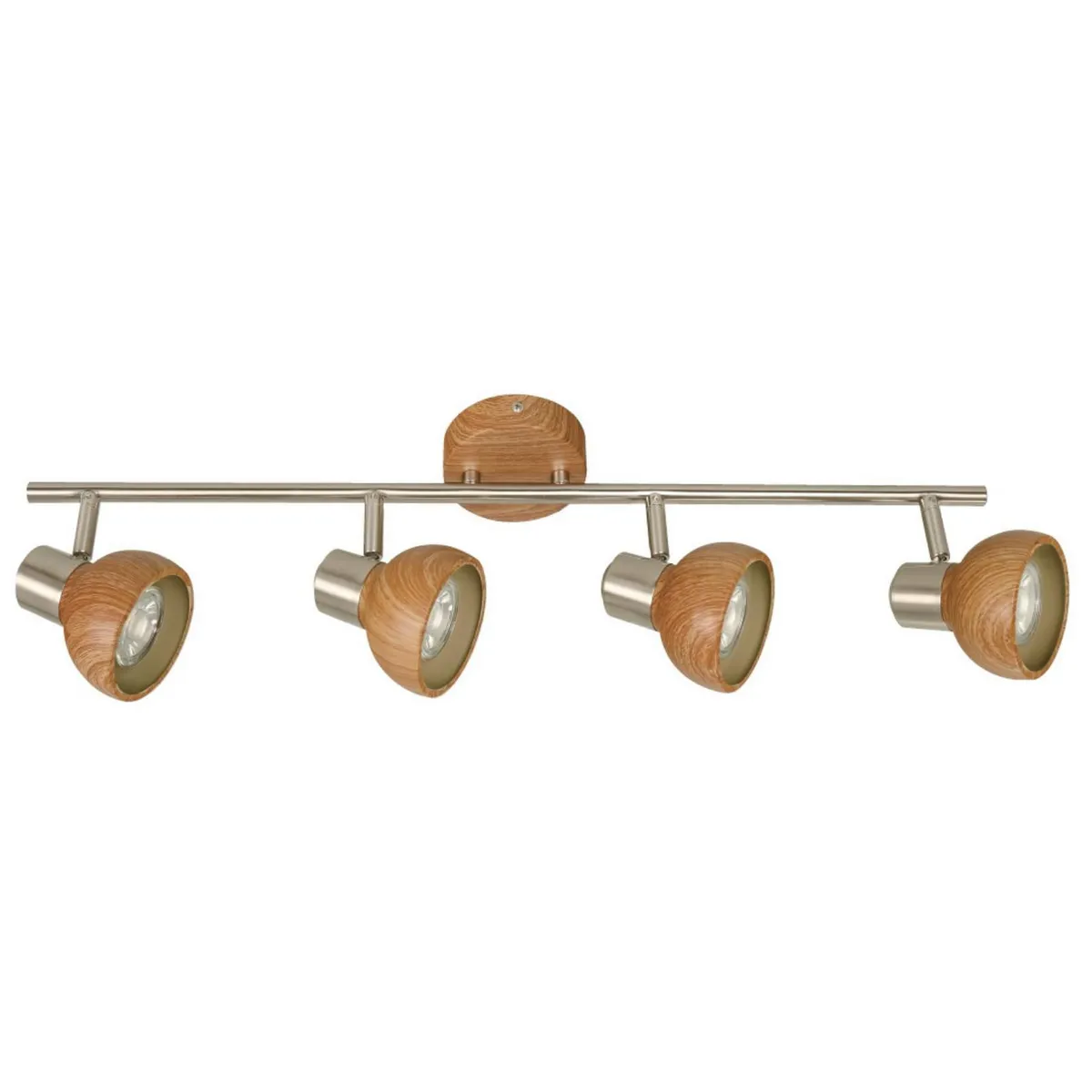 JUST HOME COLLECTION - Barra Led Madera Café