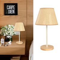 Lámpara Mesa Velador Oran Boho 44 cm