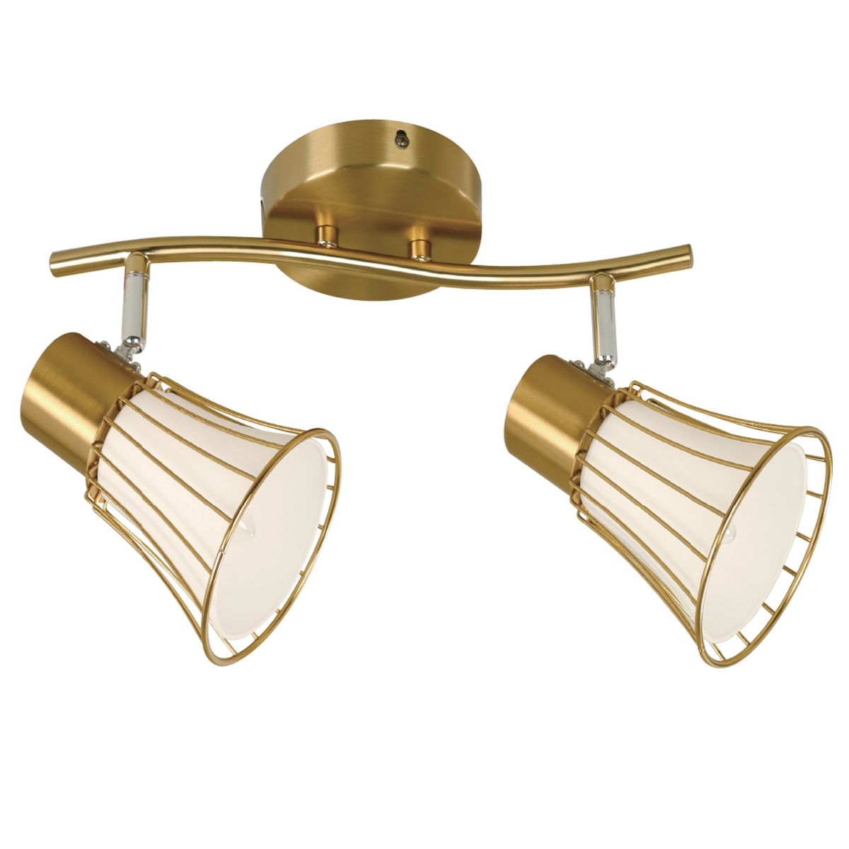 JUST HOME COLLECTION - Barra Led Bronce Café 36 cm