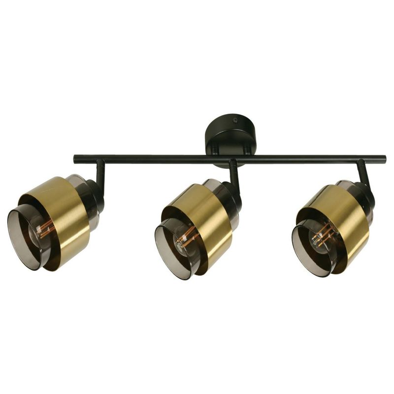 JUST HOME COLLECTION - Barra Led Bronce Café/Marrón 49 cm