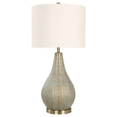 Imagen 2 del producto Lámpara Mesa Veneto Amarillo 38x77.5 cm