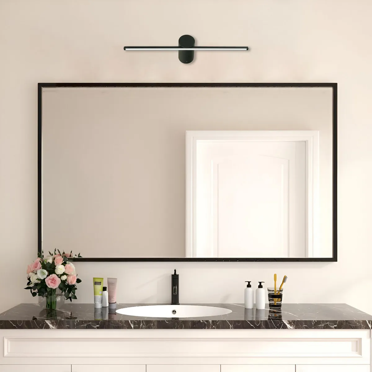 JUST HOME COLLECTION - Apliqué Led Pietro Aluminio Negro